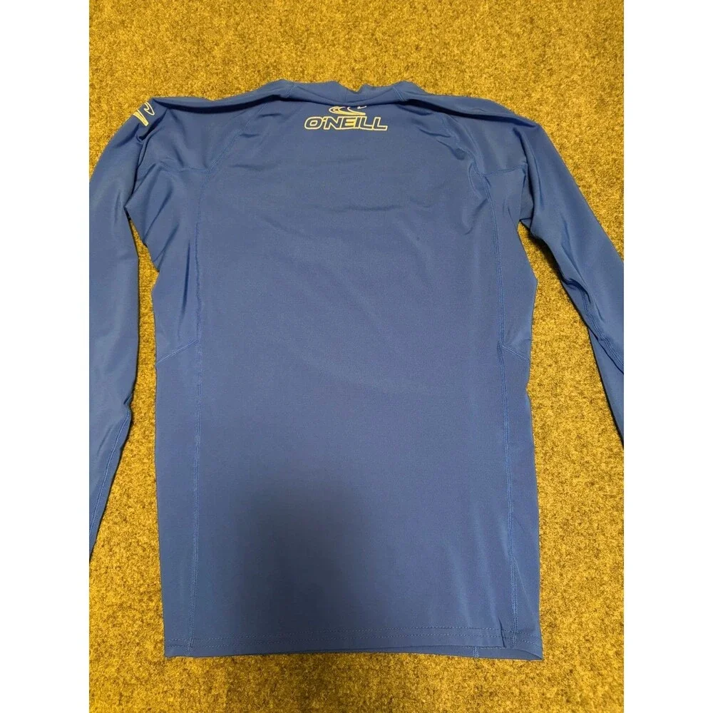O'Neill Men's XL Blue Long Sleeve Rash Guard UPF 50+ Surf Swim Shirt